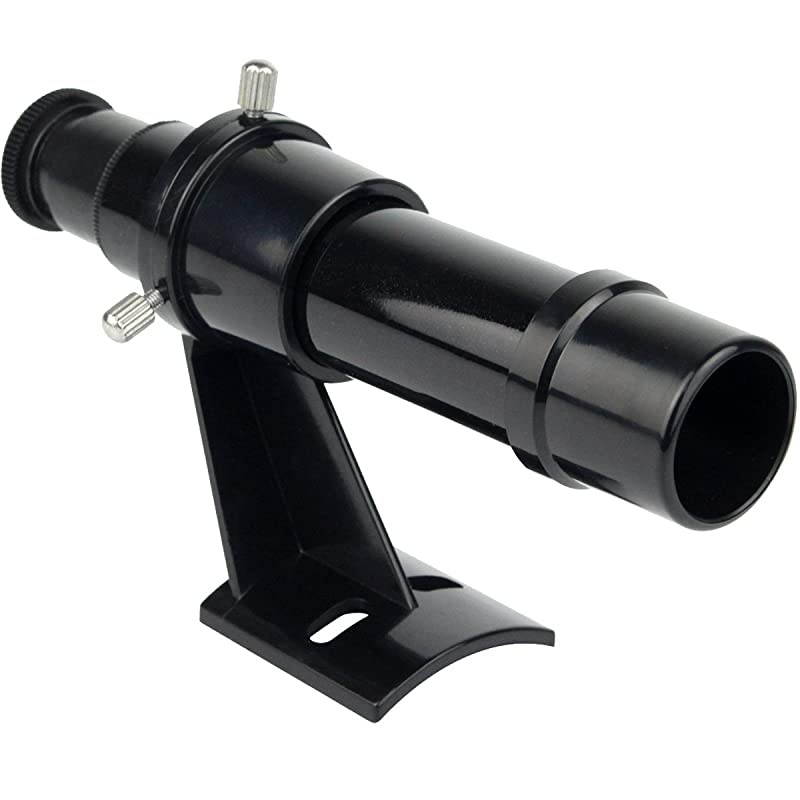 Finder Scope 5x24 with Bracket Plastic Accessory Kit for Astronomy Telescope