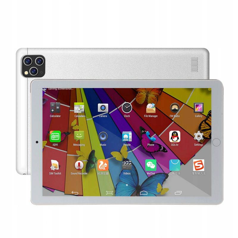 10.1'' Tablet PC 10 Core Processor IPS Screen 1960*1080 Resolution 10GB + 256GB Memory Android 10 Dual Cameras Dual SIM Card 3G Phone Calls Metal body