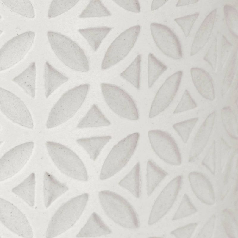 Felix Wastebasket White - Allure Home Creations