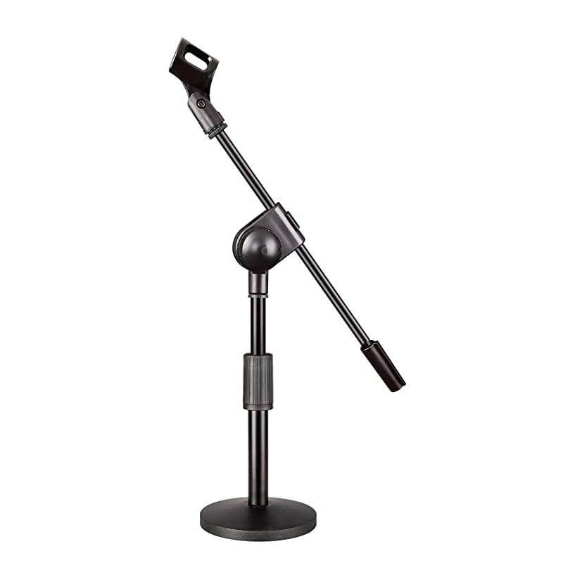 Iron Base Universal Microphone Suspension Boom Scissor Arm Stand (type IV)