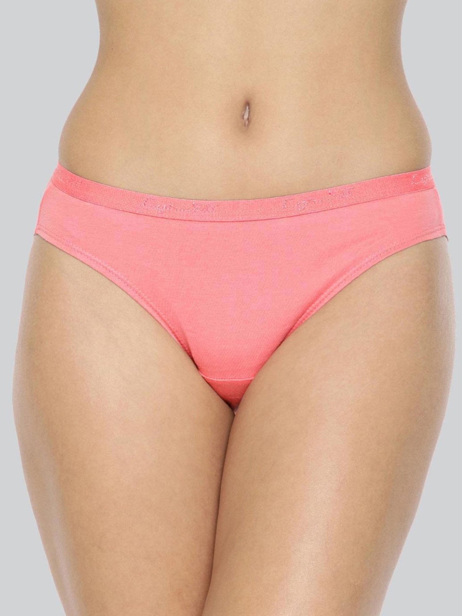 Lyra Assorted Color Cotton Bikini Panties - Pack Of 4