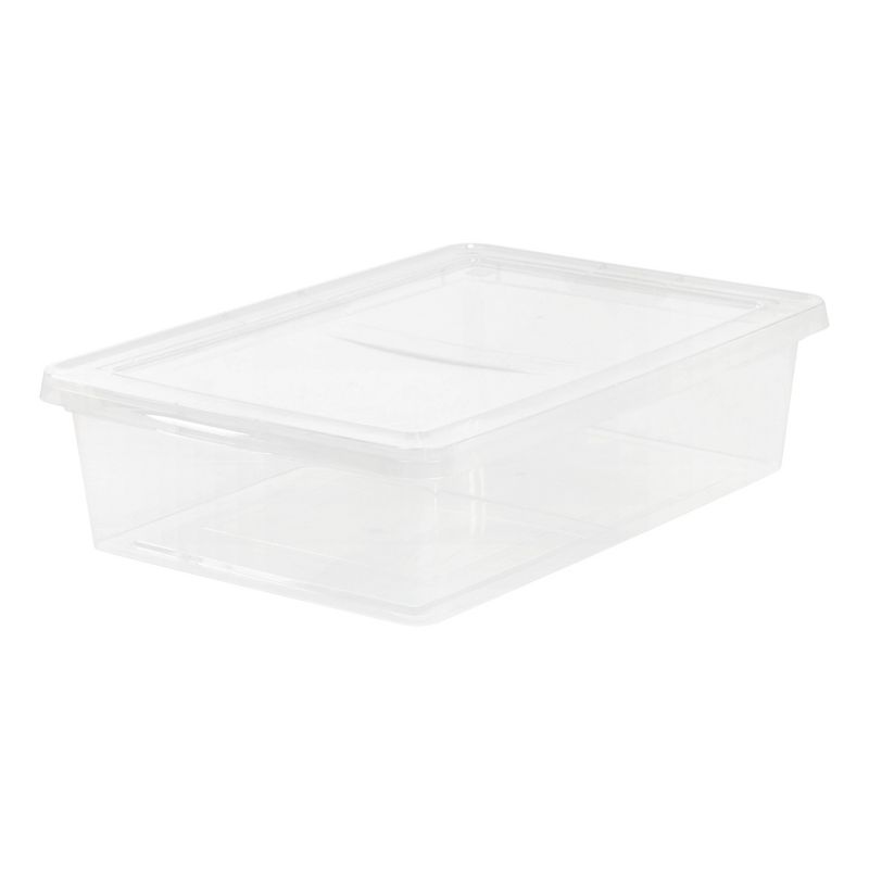 IRIS 28qt Storage Bin - Clear 6pk