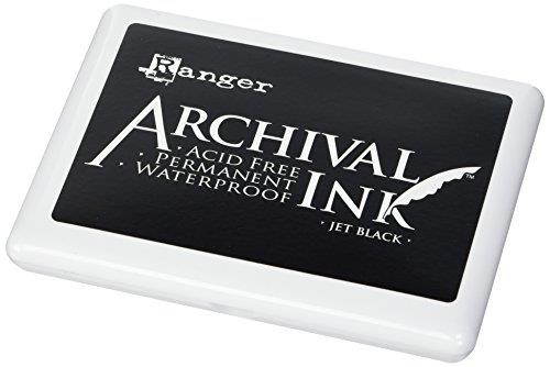 Archival Jumbo Inkpad #3-Jet Black