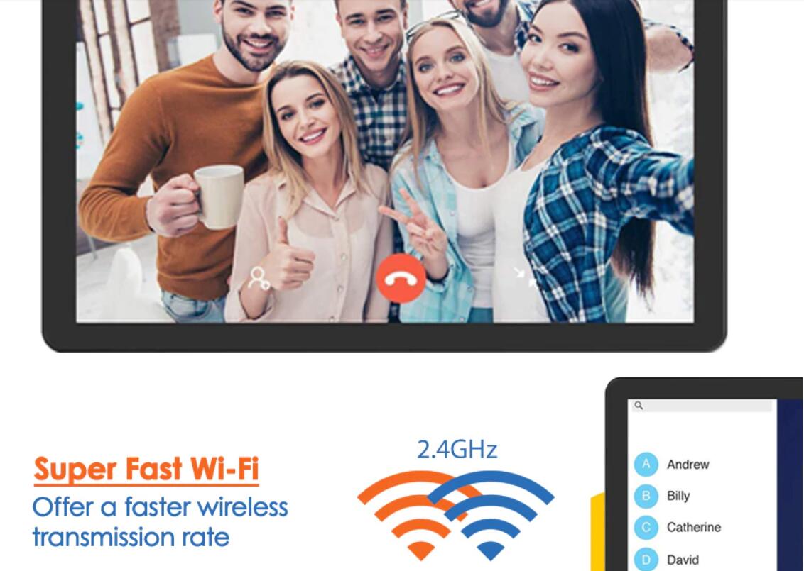 10.1'' Tablet PC 10 Core Processor IPS Screen 1960*1080 Resolution 10GB + 256GB Memory Android 10 Dual Cameras Dual SIM Card 3G Phone Calls Metal body