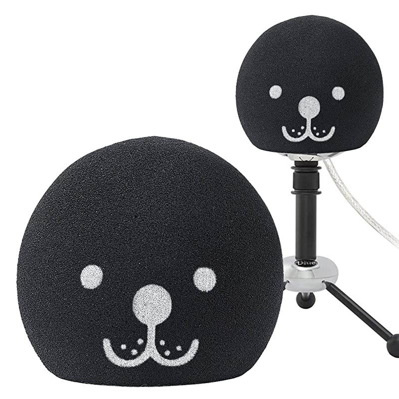 Blue Snowball Pop Filter - Customizing Microphone Windscreen Foam Cover for Improve Blue Snowball iCE Mic Audio Quality (Seal)