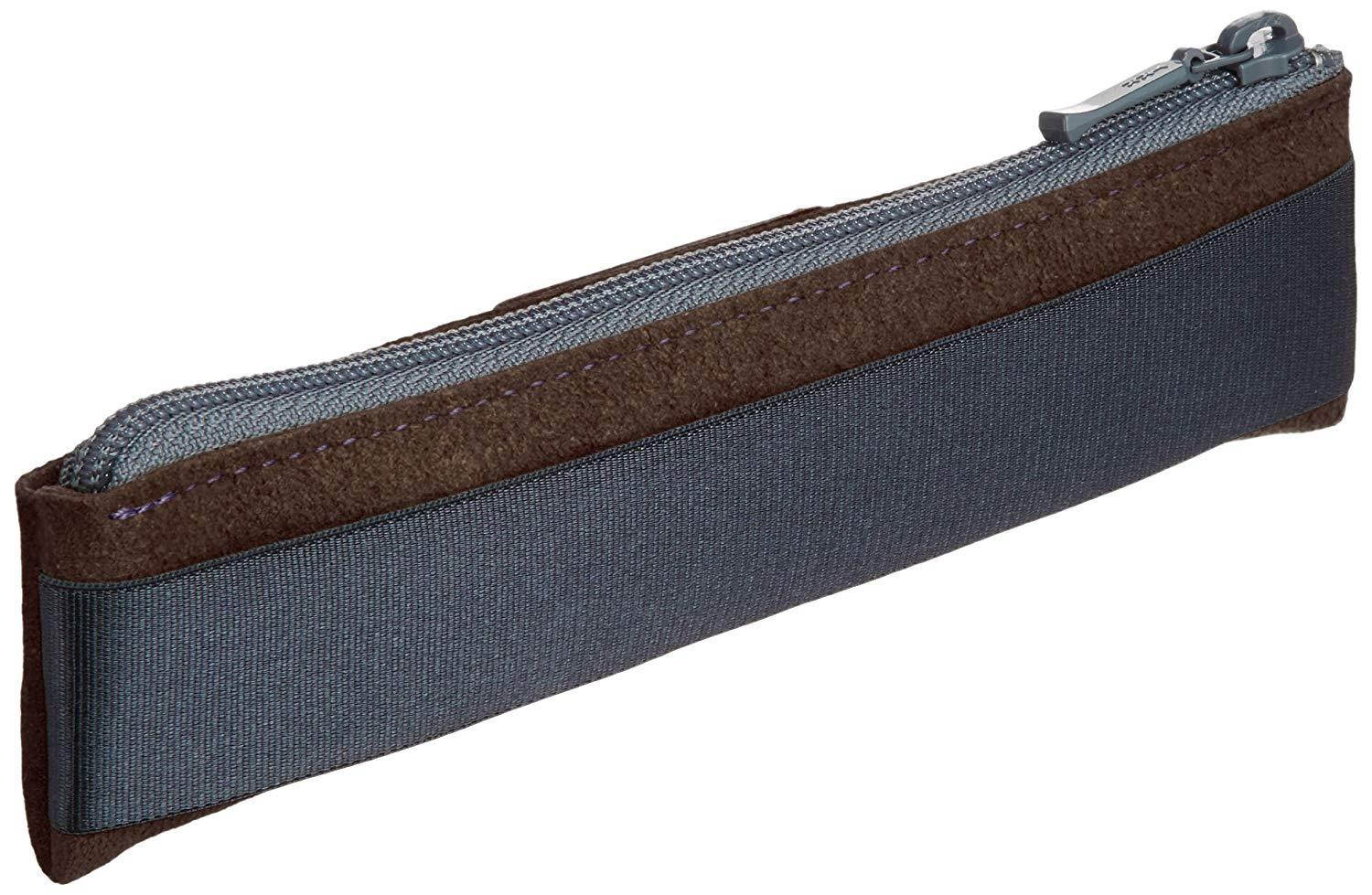 ITOYA Color Chart Ecsaine Notebook Band - Pen Case A6 Brown