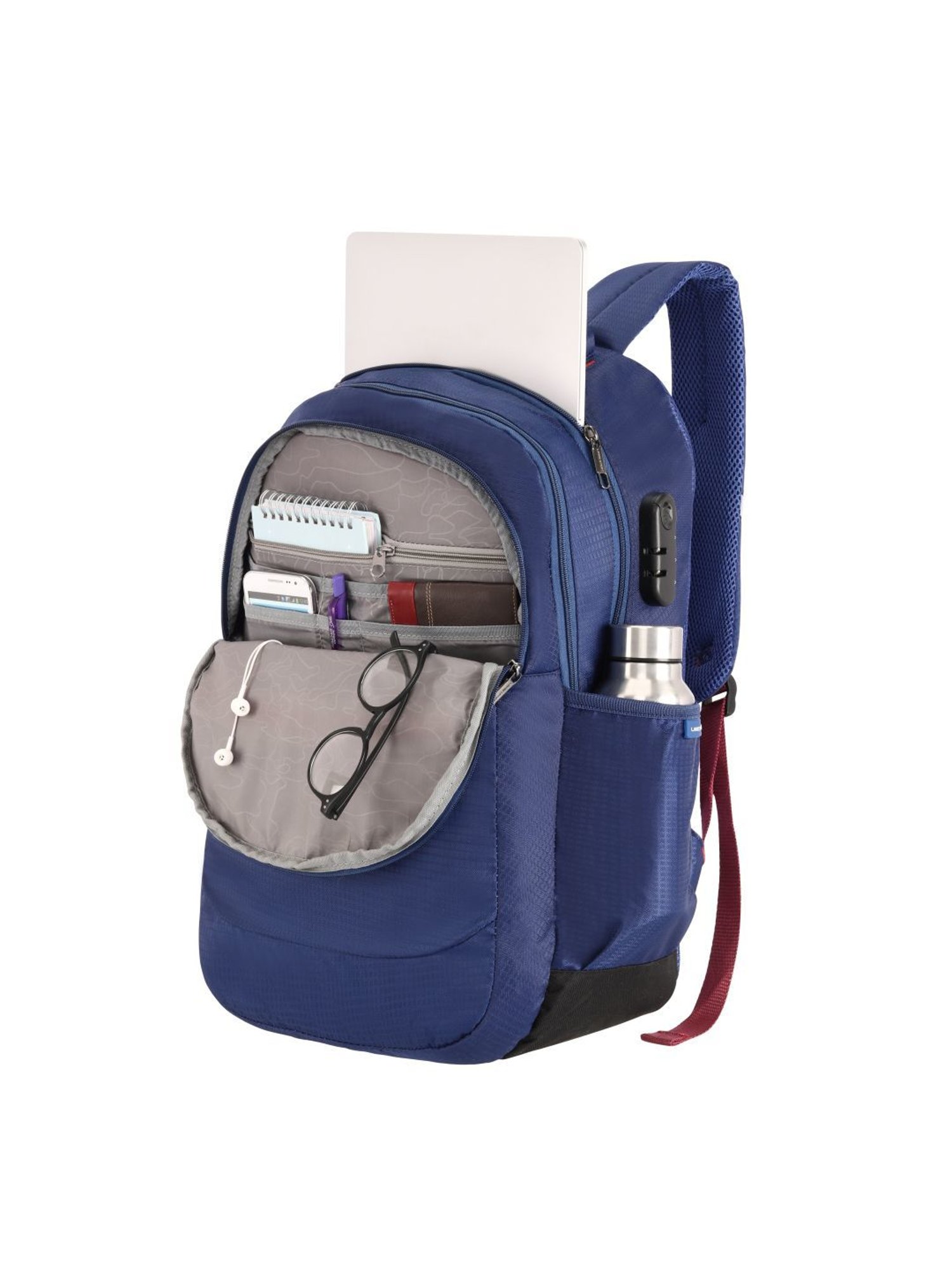 LAVIE SPORT Navy Solid Laptop Backpack