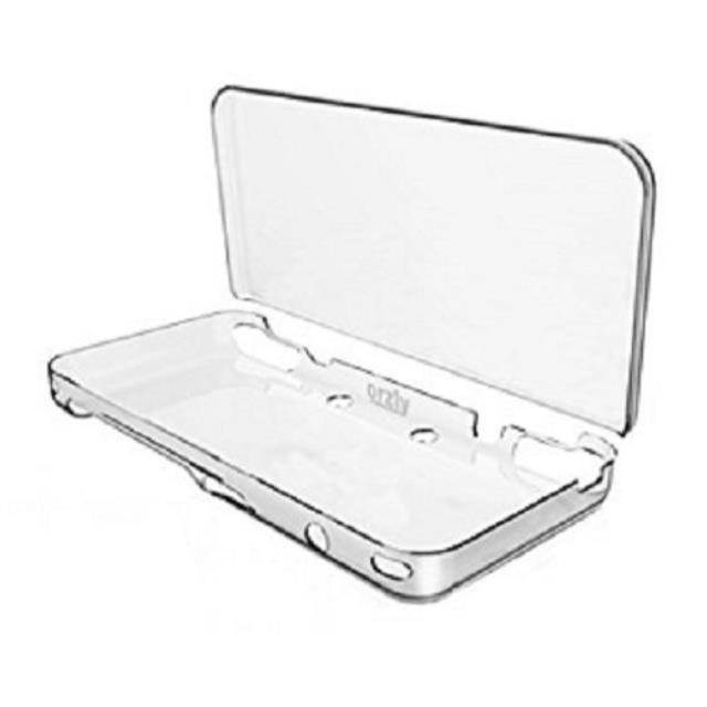 new 2ds xl case, orzly invisicase for new nintendo 2ds xl (2017 model) - 100% clear protective cover shell for the new (foldabl