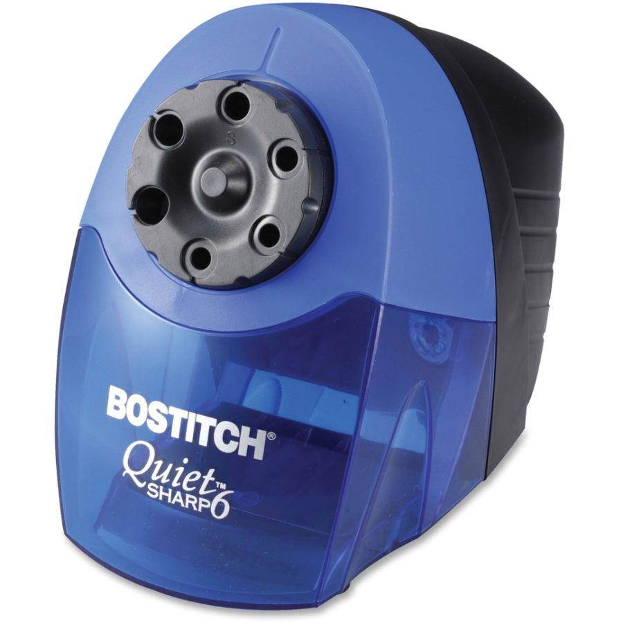 Stanley® Bostitch Classroom Electric Pencil Sharpener, Blue/Black