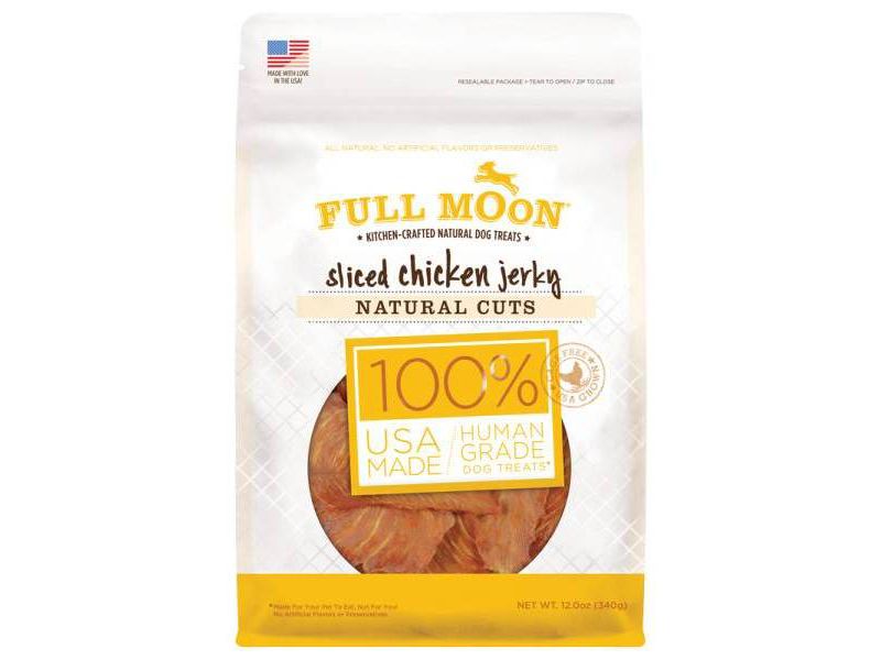 Full Moon Natural Cut Chicken Jerky Dog Treat - 12oz