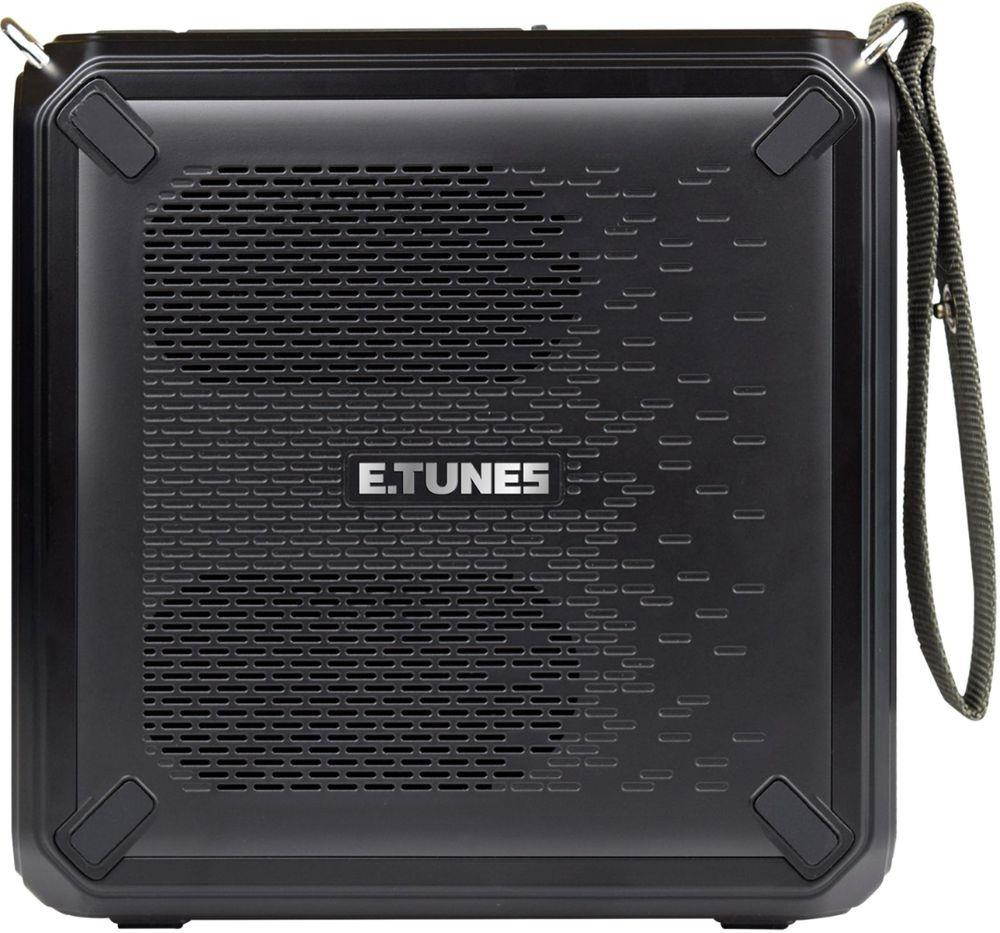 Renogy - E.TUNES Portable Bluetooth Speaker - Black