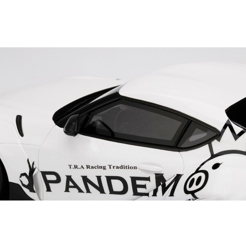 Toyota Pandem GR Supra V1.0 White 1/18 Model Car by Top Speed