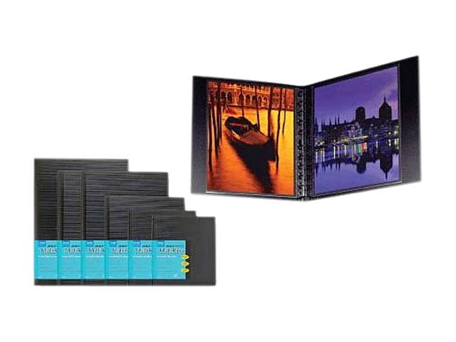 Itoya Of America, Ltd RB1114 11" x 14" Multi-Ring Binder, Recycled - Black