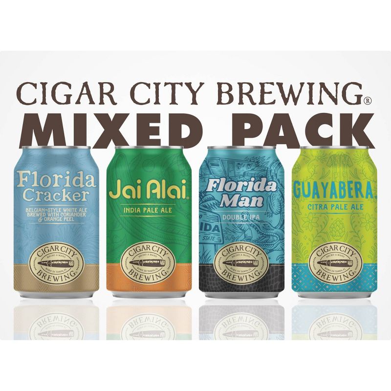Cigar City Brewing Mixed Variety Pack - 12pk/12 fl oz Cans