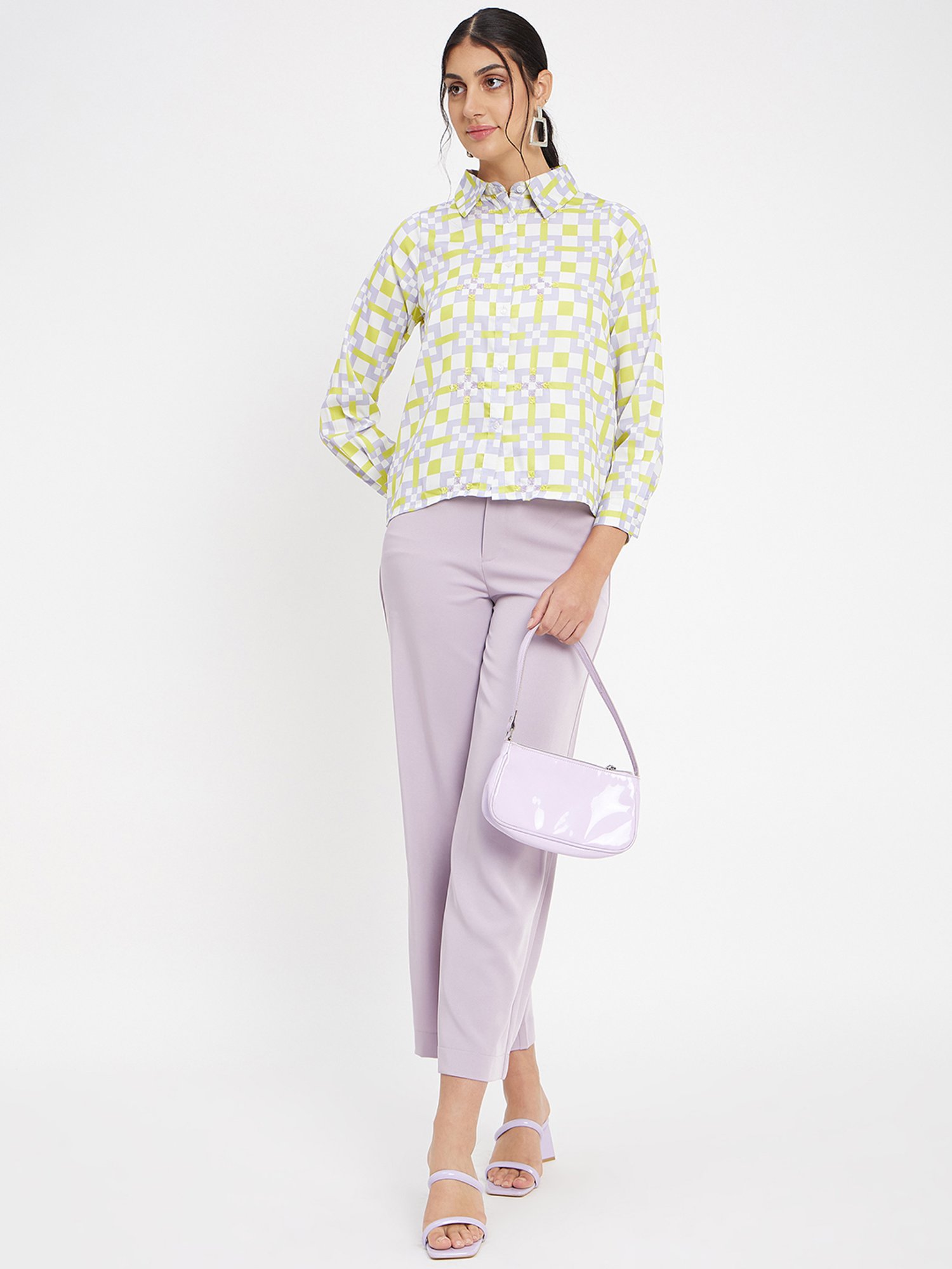 Camla Multicolor Checks Shirt