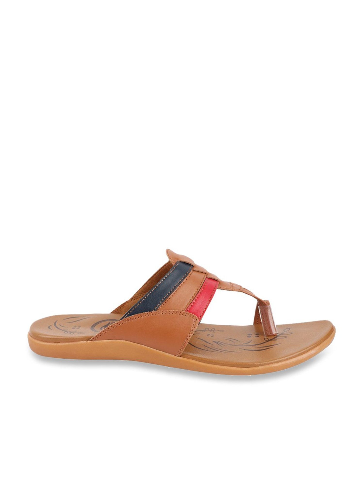 MediFeet Women's Tan Toe Ring Sandals