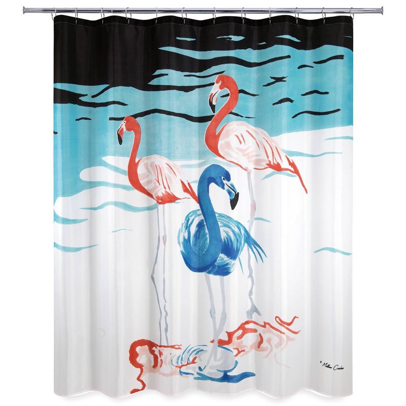 Flamingos Water Shower Curtain - Allure Home Creation