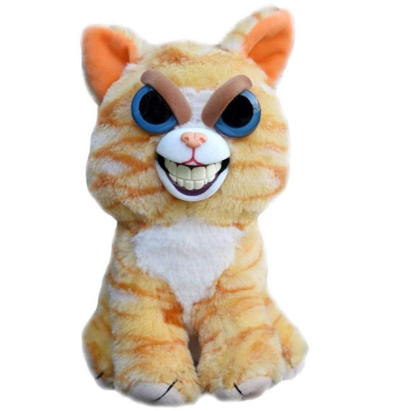 William Mark Corporation Feisty Pets Princess Pottymouth the Cat Sly Grin Plush
