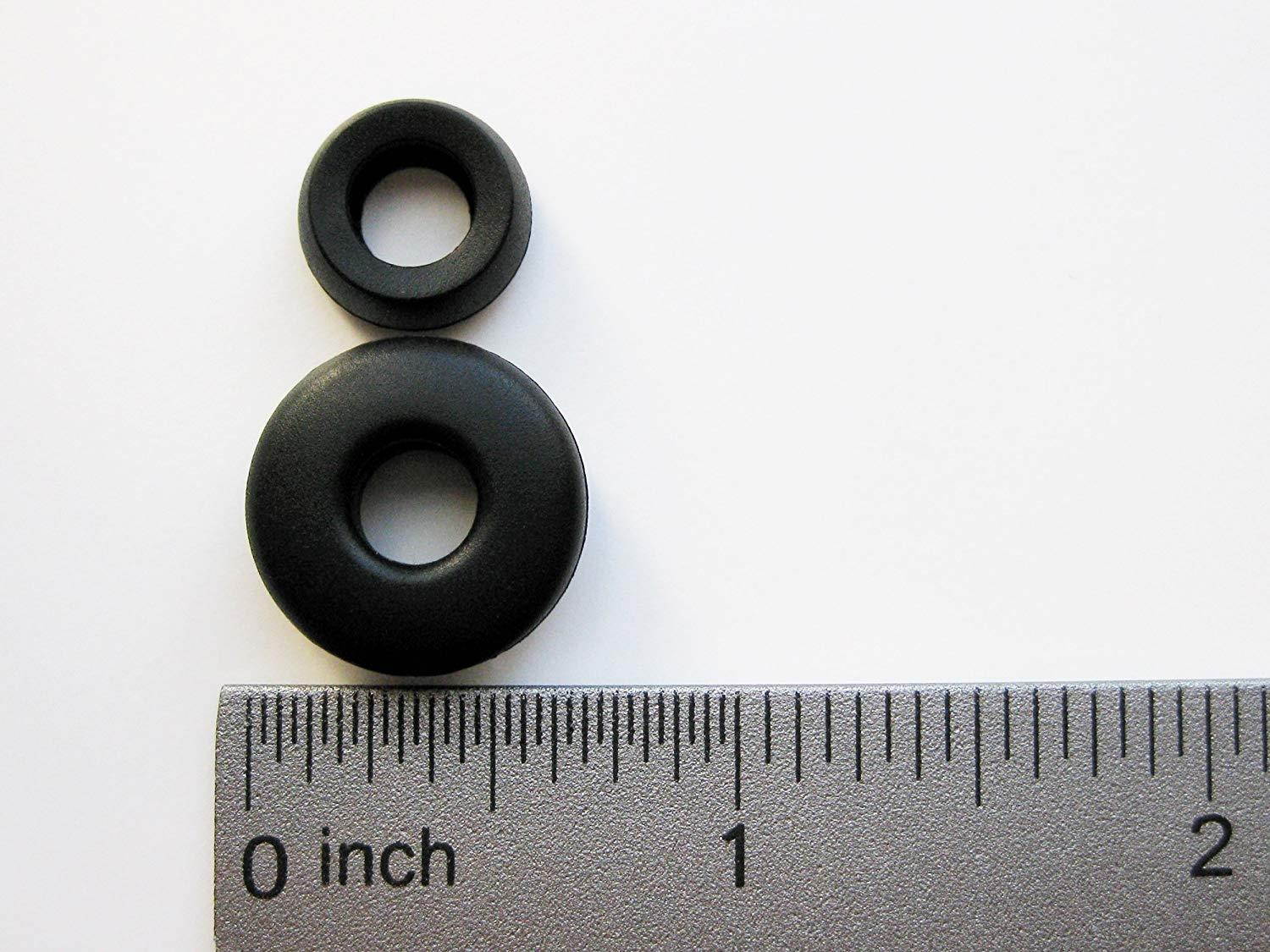 9pcs Complete Replacement Set Earbuds tips and Ear-hook for Jawbone Icon HD and Jawbone Icon Series: Ace Hero Catch Rogue Thinker Denim Mesh Cashmere Suede Bombshell Bluetooth Wireless Headset Devices