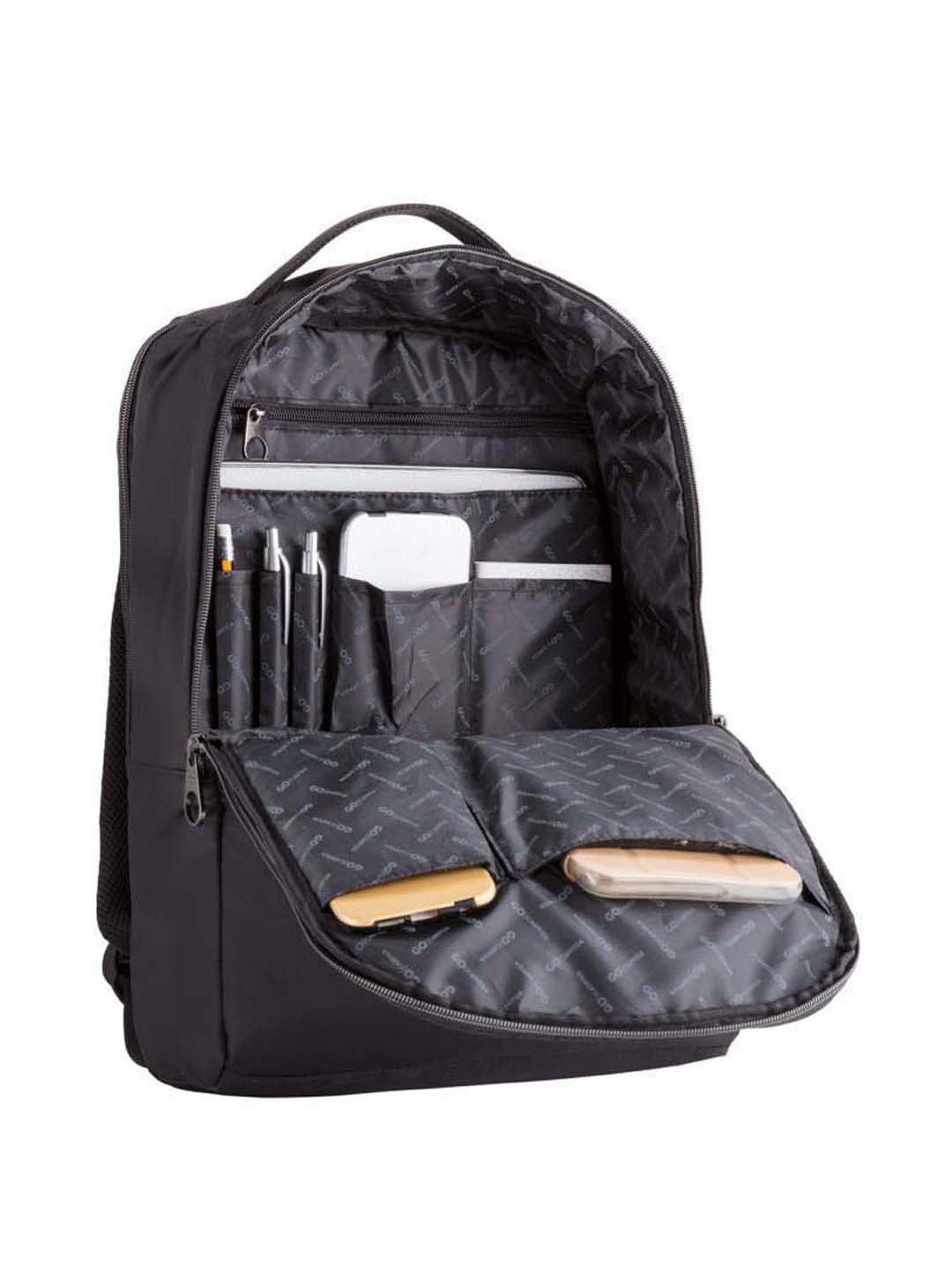 CARPISA Black Medium Laptop Backpack