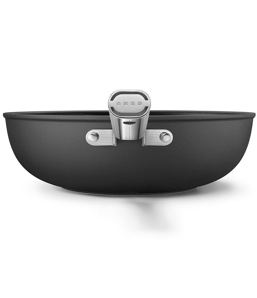 Smeg 50s Retro Style Nonstick 12#double; Wok Pan