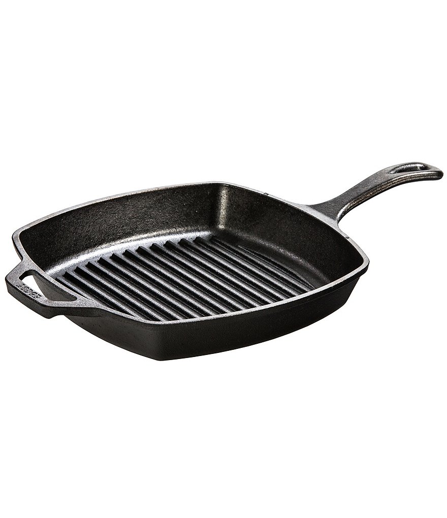 Lodge Cast Iron 10.5#double; Square Grill Pan