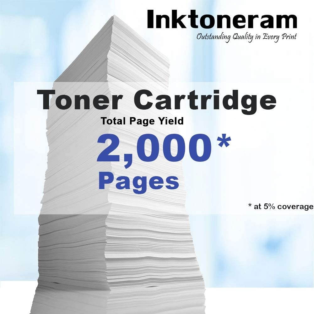Inktoneram Compatible Toner Cartridge Replacement for Dell 1110 1100 310-6640 310-7660 (Black)