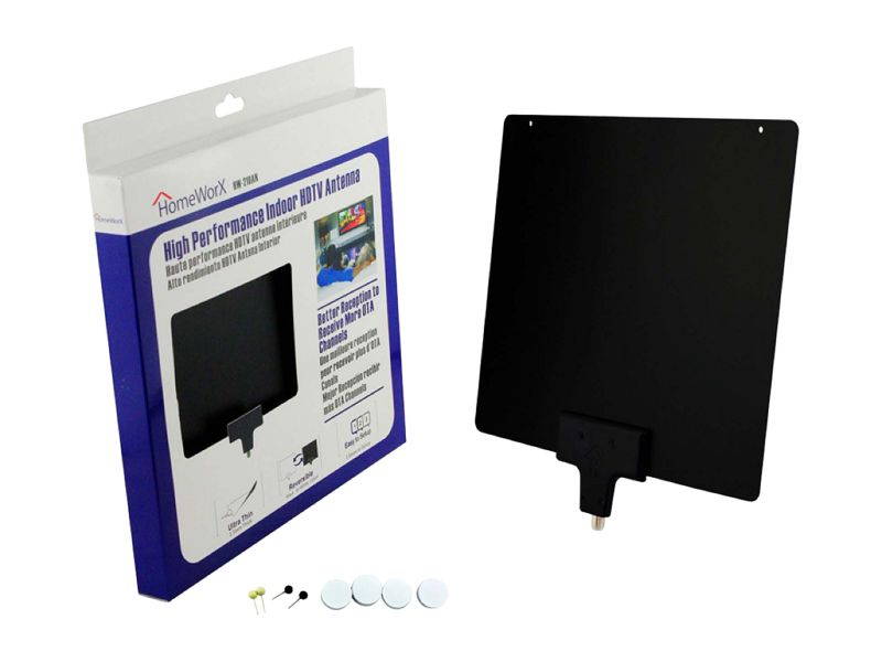 Mediasonic HomeWorX HW210AN Ultra Thin Indoor Digital HD TV antenna