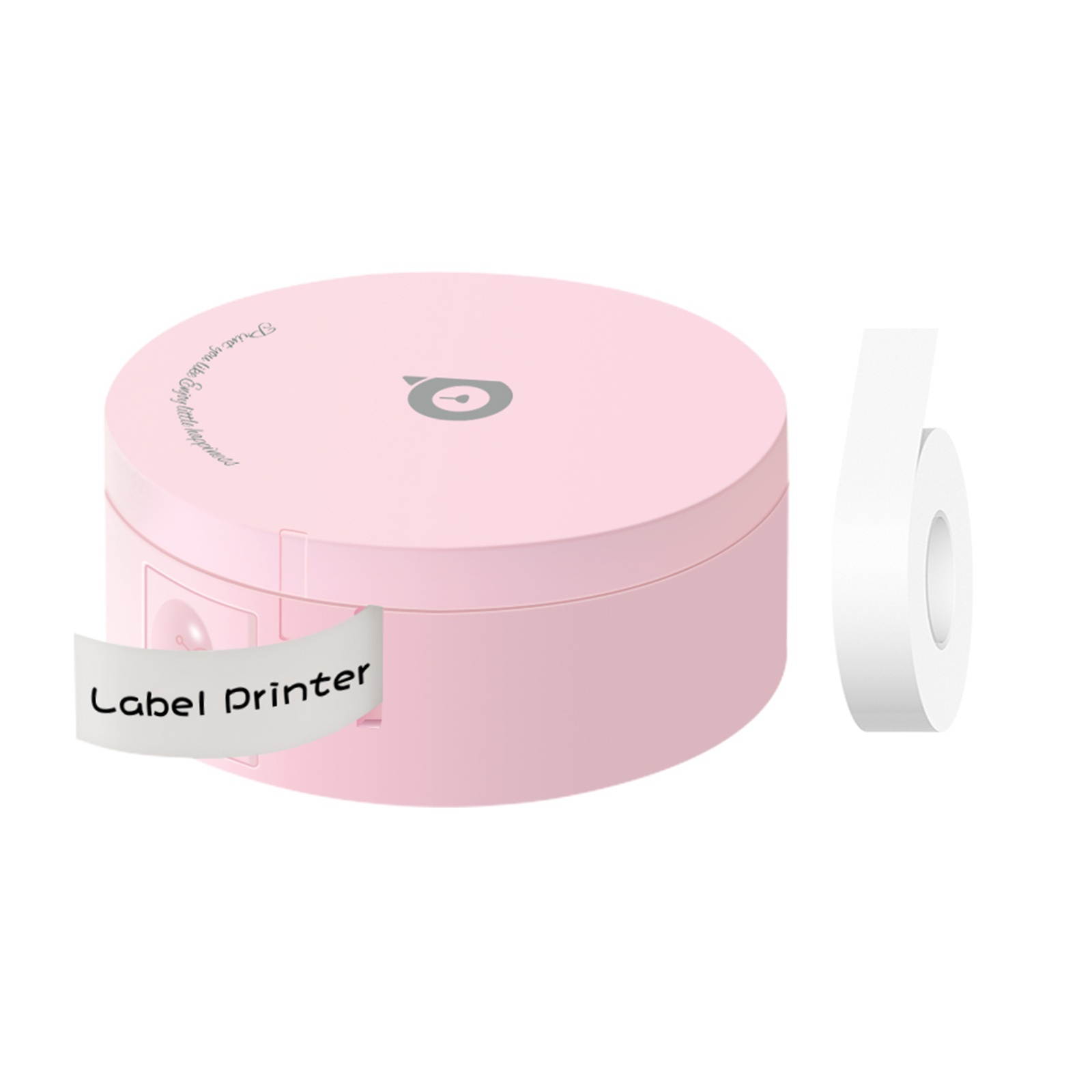 PeriPage L1 Mini Pocket BT Label Maker Sticker Inkless Portable Thermal Label Printer with 1 Roll White Paper Tape Compatible with iOS Android Smartphone for Home Office School Retail Store Name Price