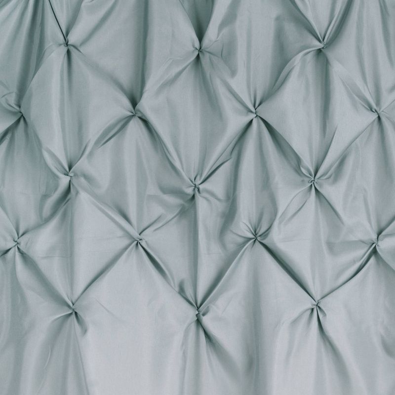 Ombre Pintuck Shower Curtain Gray - Allure Home Creations