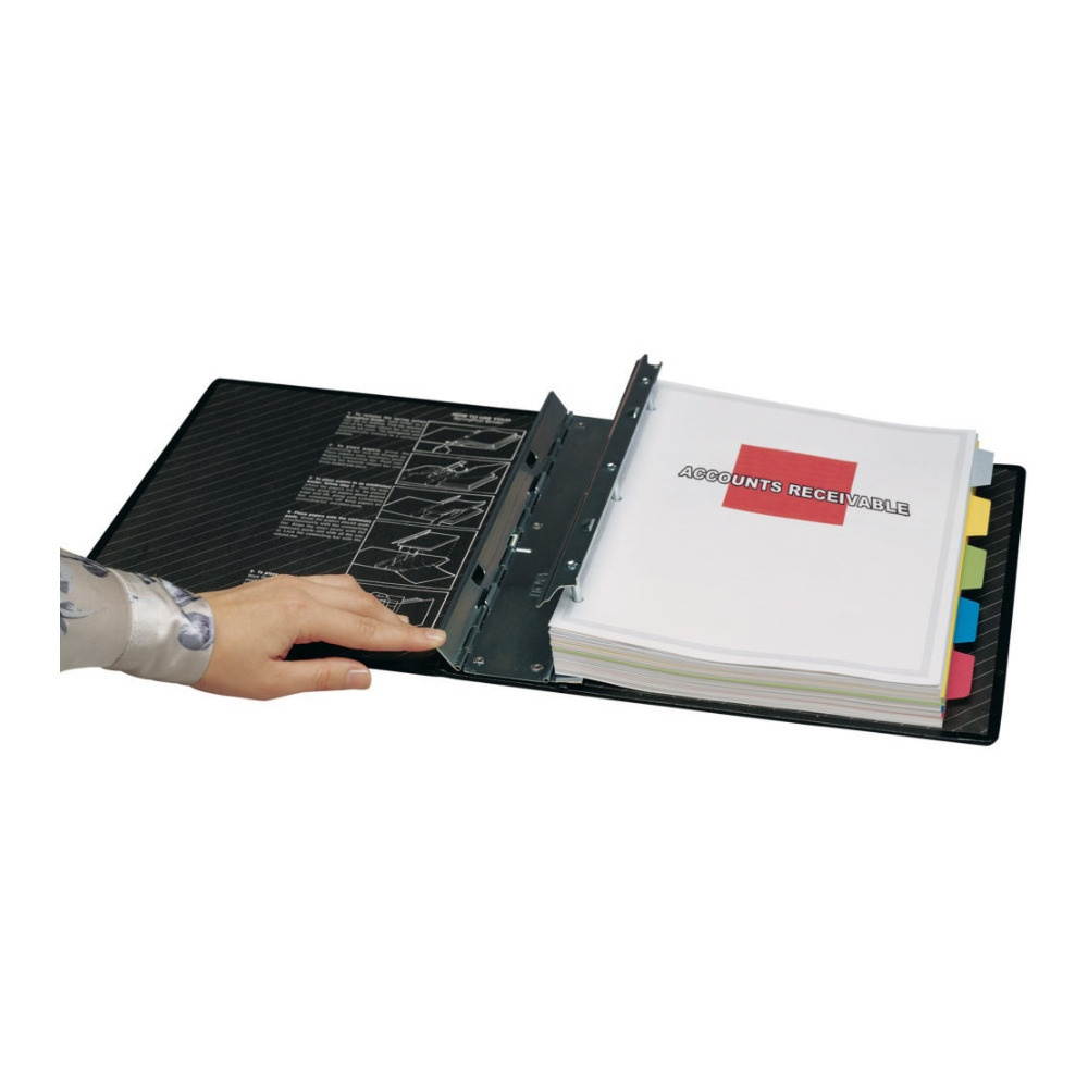 Itoya P-20-BK Springpost Binder 2in. Capacity (Black)