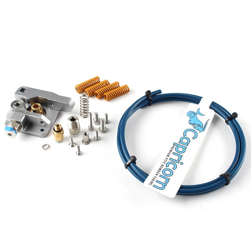 Creality 3D Ender-3/3S/3Pro/5 Gray Extruder+PTEF Tube with 4Pcs Spring Upgrade Kit