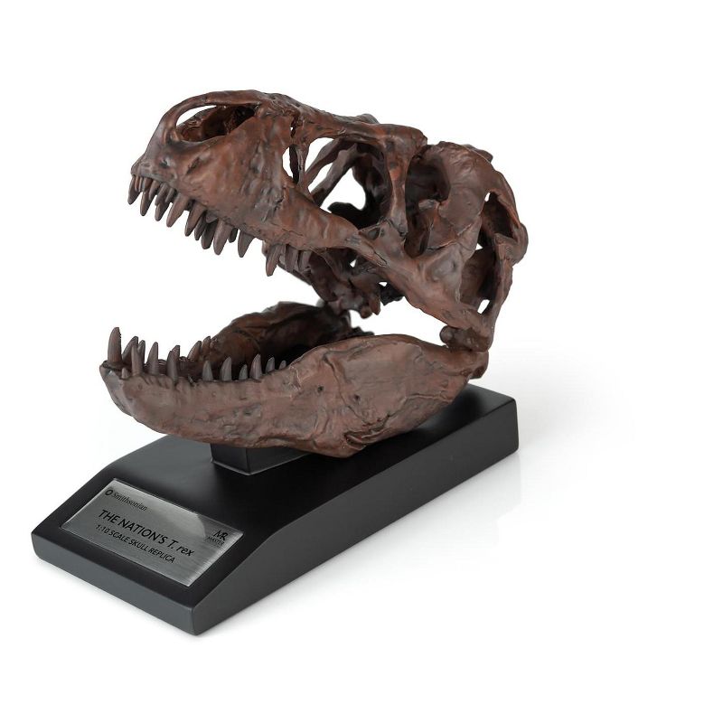 Master Replicas The Nation's T-Rex Skull Statue | 6-Inch Smithsonian Fossil Replica| 1:10 Scale