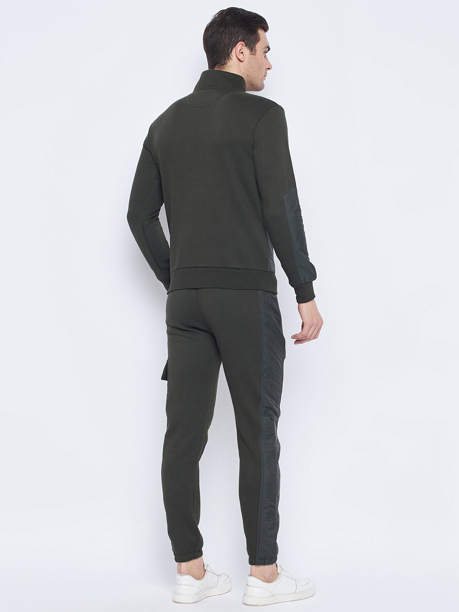 Camla Olive Regular Fit Tracksuit