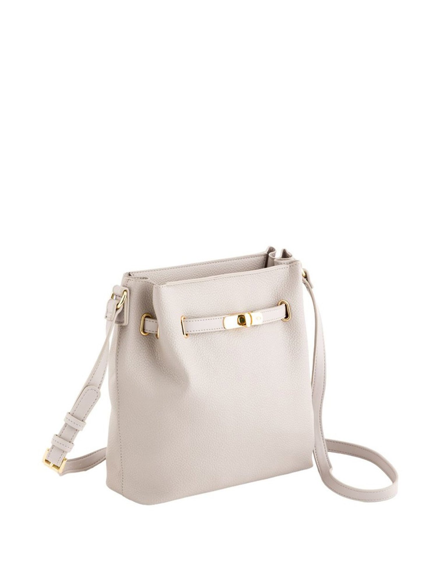 Carpisa Ermione V1 Pearl Faux Leather Solid Sling Handbag