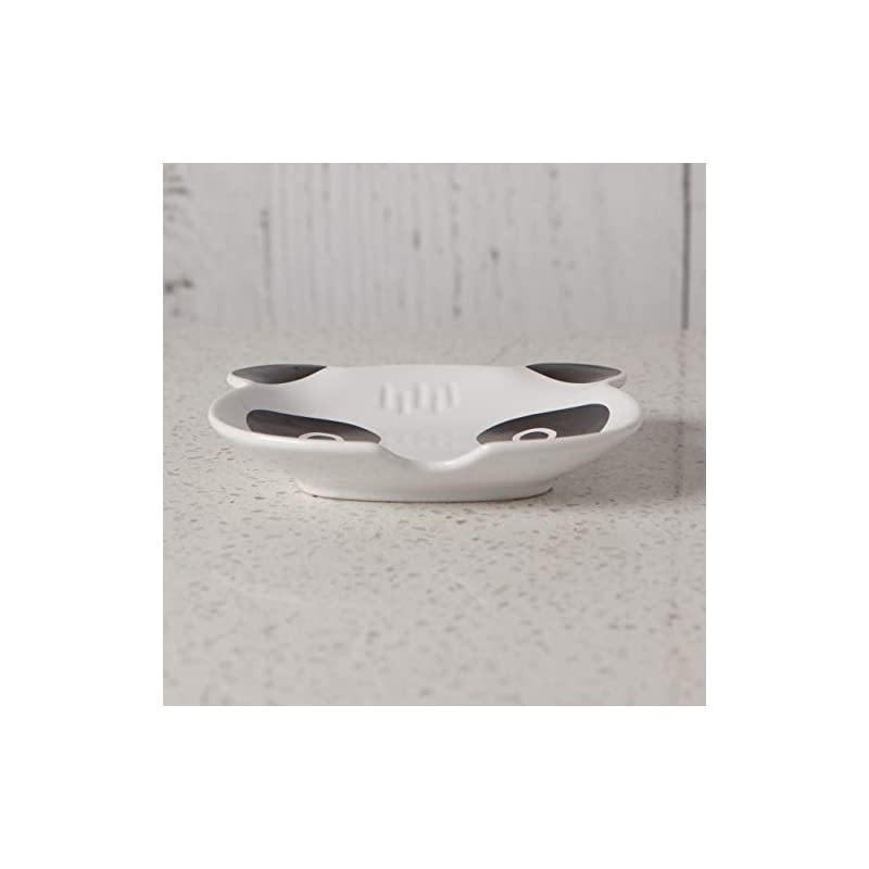 Stoneware Spoon Rest, Poppy Panda