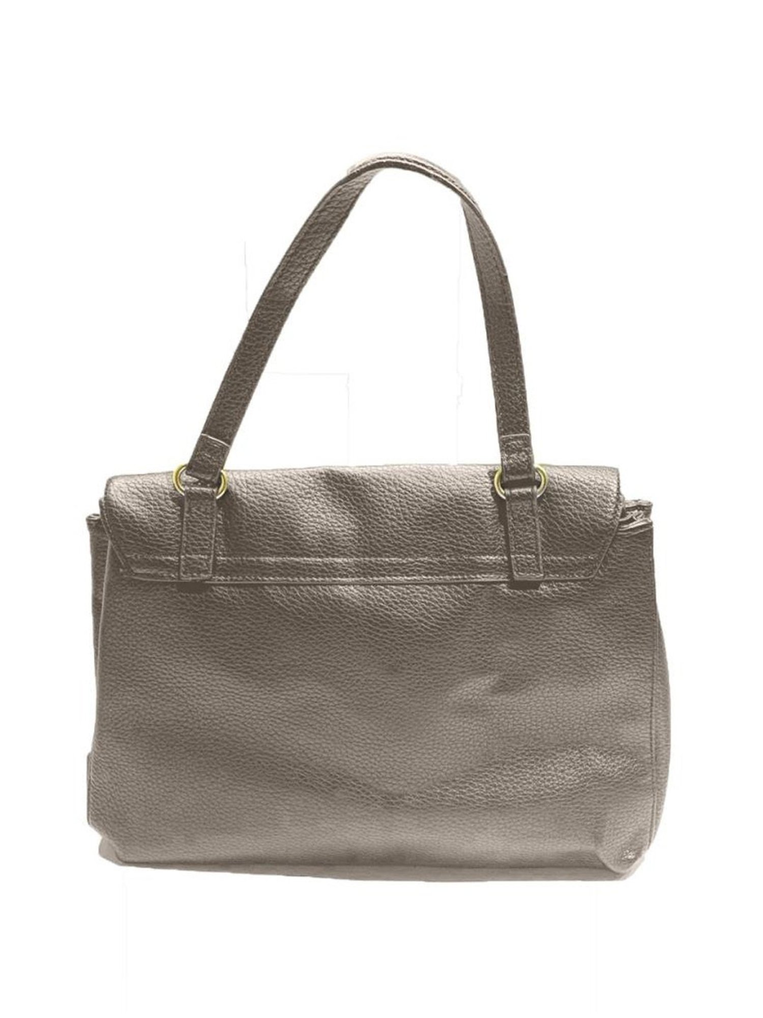 Carpisa Zenzero Smoke Grey Faux Leather Solid Handbag