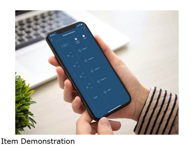 XODO WP4 Smart Power Strip - WiFi Surge Protector with 3 USB Ports and 4 Outlets - App Controlled Appliance - Time Schedule - No Hub Required - Compatible with Alexa and Google Home Assistant