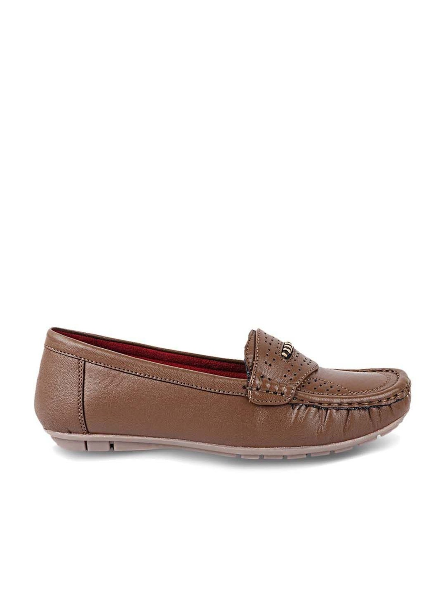 MediFeet Women's Brown Casual Loafers