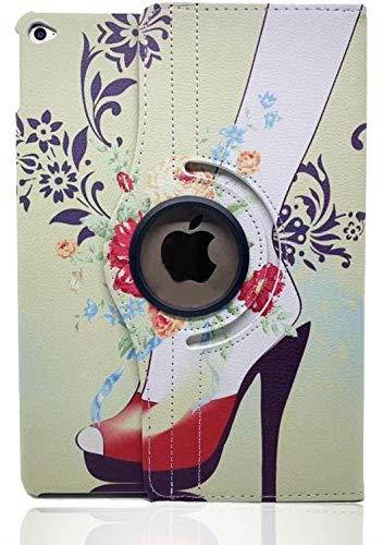 Apple iPad Air 2 case, LiViTech(TM) Fashion high Heels Shoe Design 360 Rotating Degree PU Leather Smart Case Cover for Apple iPad Air 2 A1566 A1567 (NOT fit iPad Air 1)