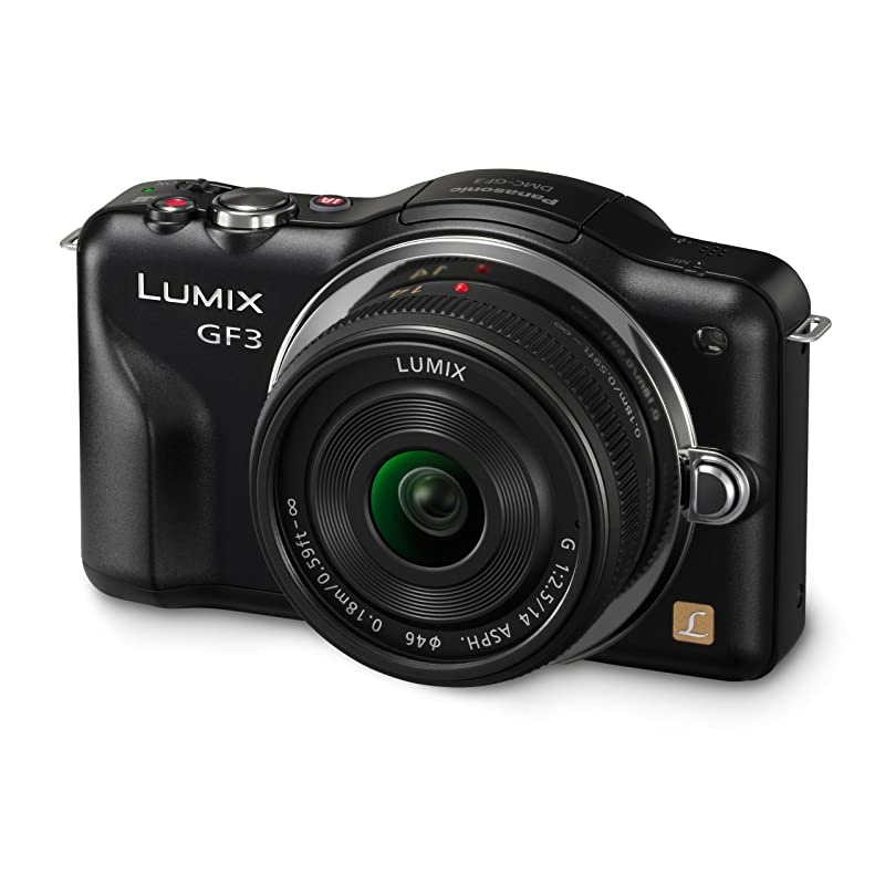 Lumix DMC-GF3CK Kit 12.1 MP Digital Camera with 14mm Pancake Lens