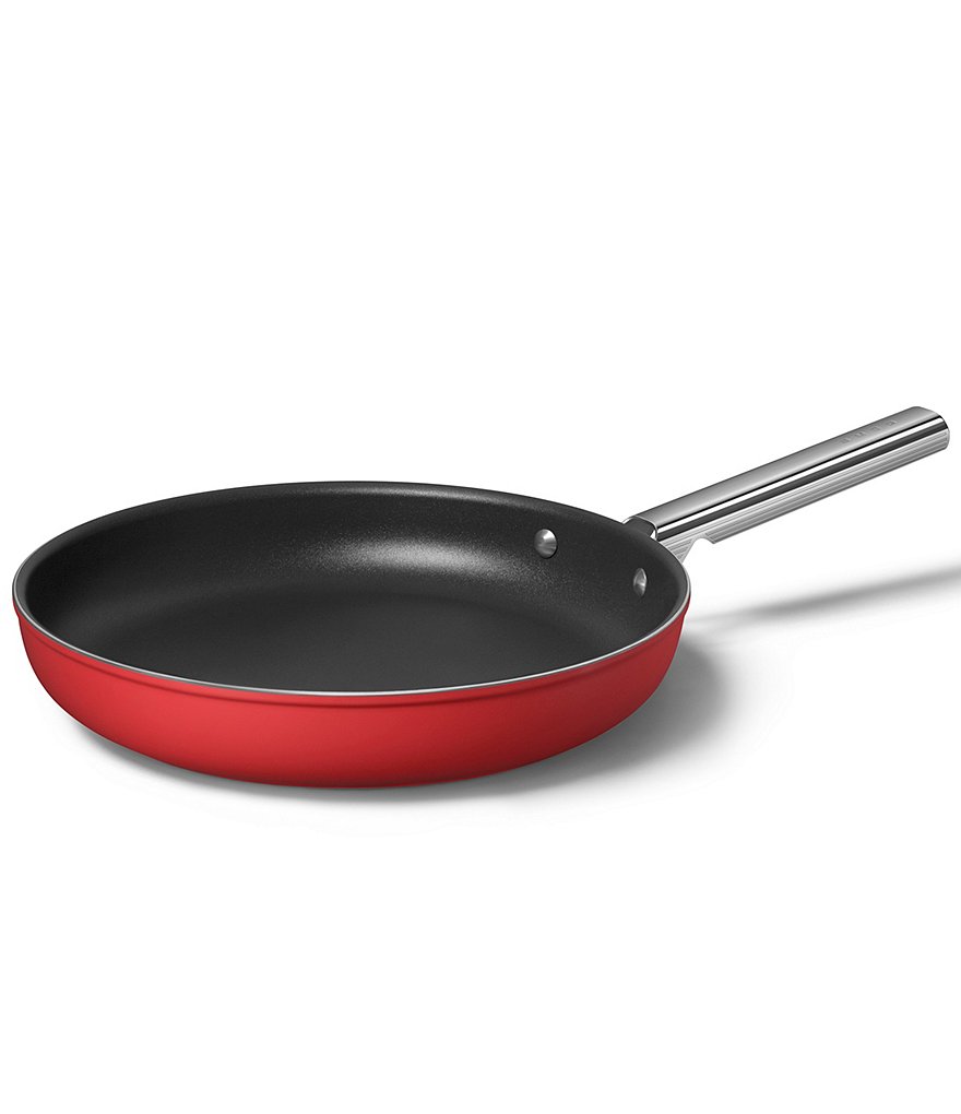Smeg 50s Retro style Nonstick 12#double; Frying Pan
