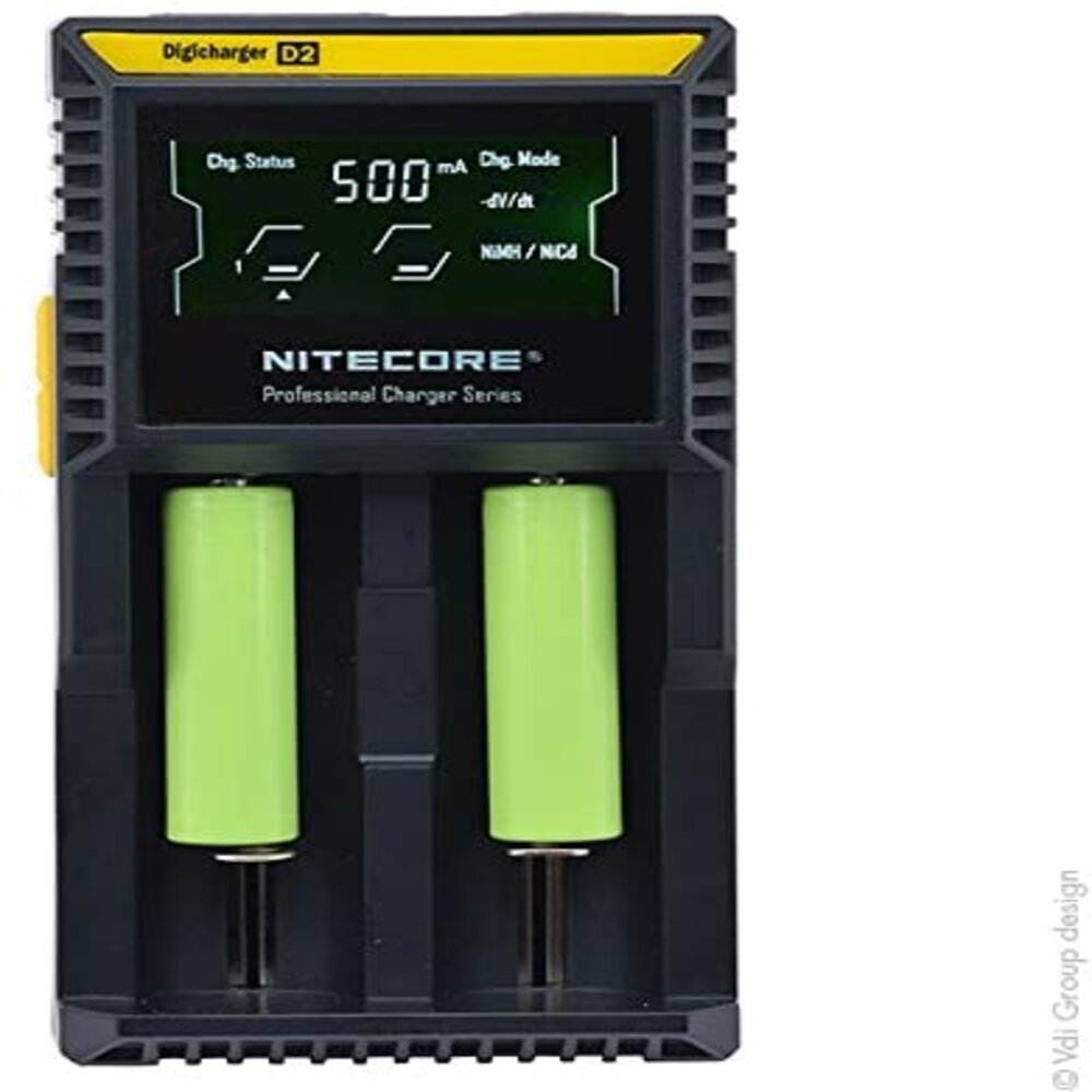 Nitecore D2 Nitecore Digicharger D2 Universal Smart Charger