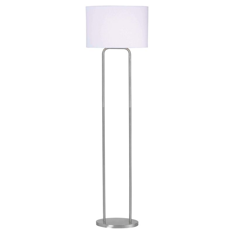 3-way Floor Lamp Stainless Steel (Includes CFL Light Bulb) - Kenroy Home