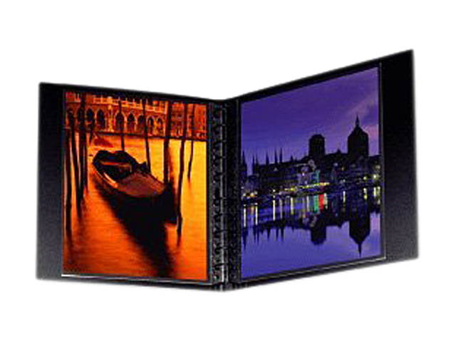 Itoya Of America, Ltd RB1114 11" x 14" Multi-Ring Binder, Recycled - Black