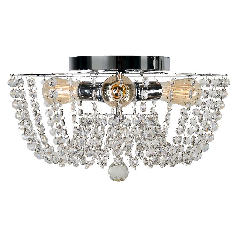 Kenroy Home Celeste 3 Light Flush Mount Ceiling Lights