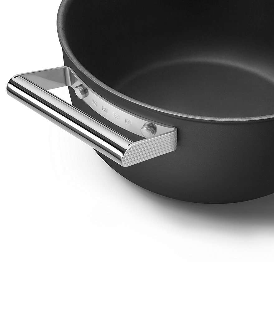 Smeg 50s Retro Style Nonstick 5-Quart Casserole w/Lid