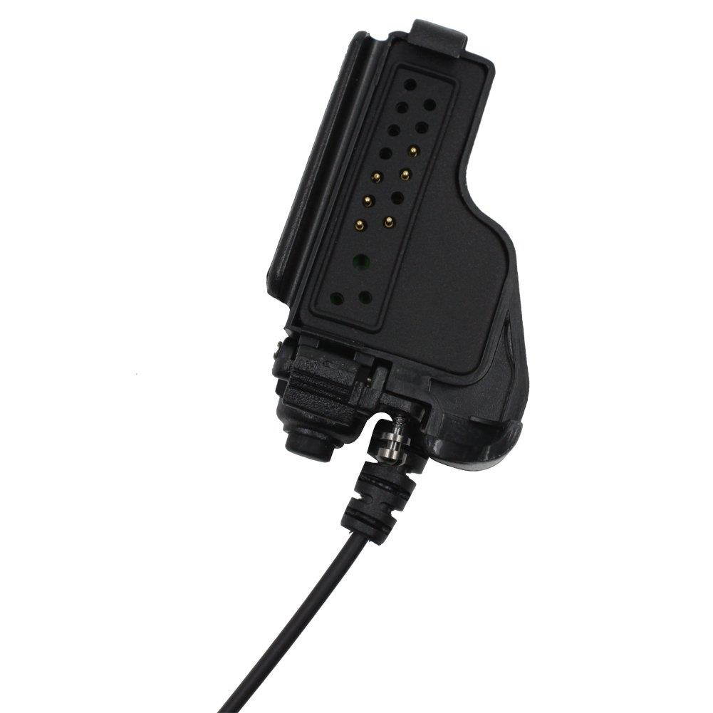 AOER Lapel Shoulder Mic for MOTOROLA HT1000 JT1000 MT2000 GP900 MTX900 MTX1000 XTS2000 MTX2500 XTS3000 XTS3500