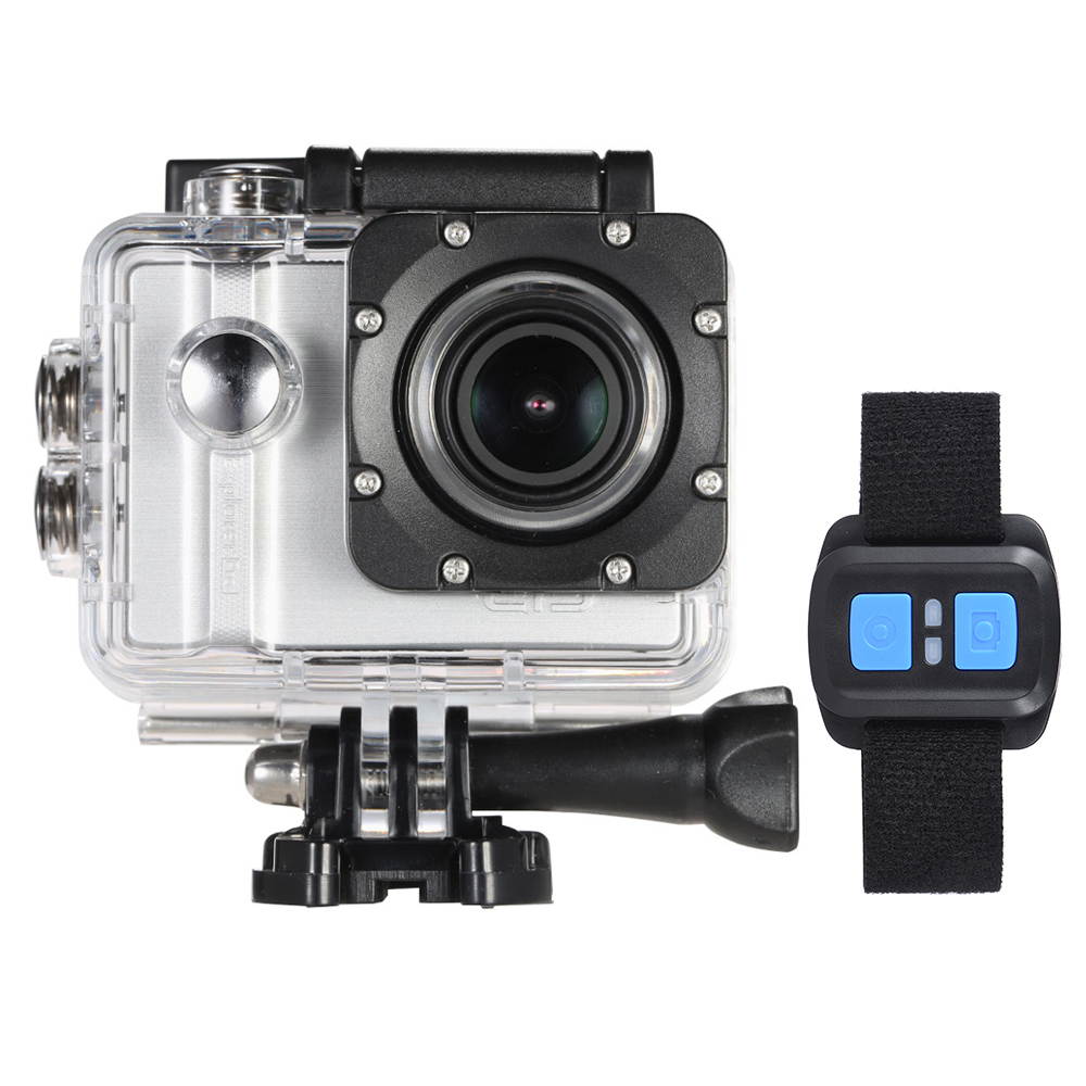 Elephone EleCam Explorer Pro 2.0" 4K 24fps 1080P 60fps Full HD 12MP Voice Broadcasting Waterproof 30M Novatek NTK96660 Sports Action Camera Video DV Optional Wide Angle(170&deg;/ 140&deg;/ 110&deg;/ 70&deg;)