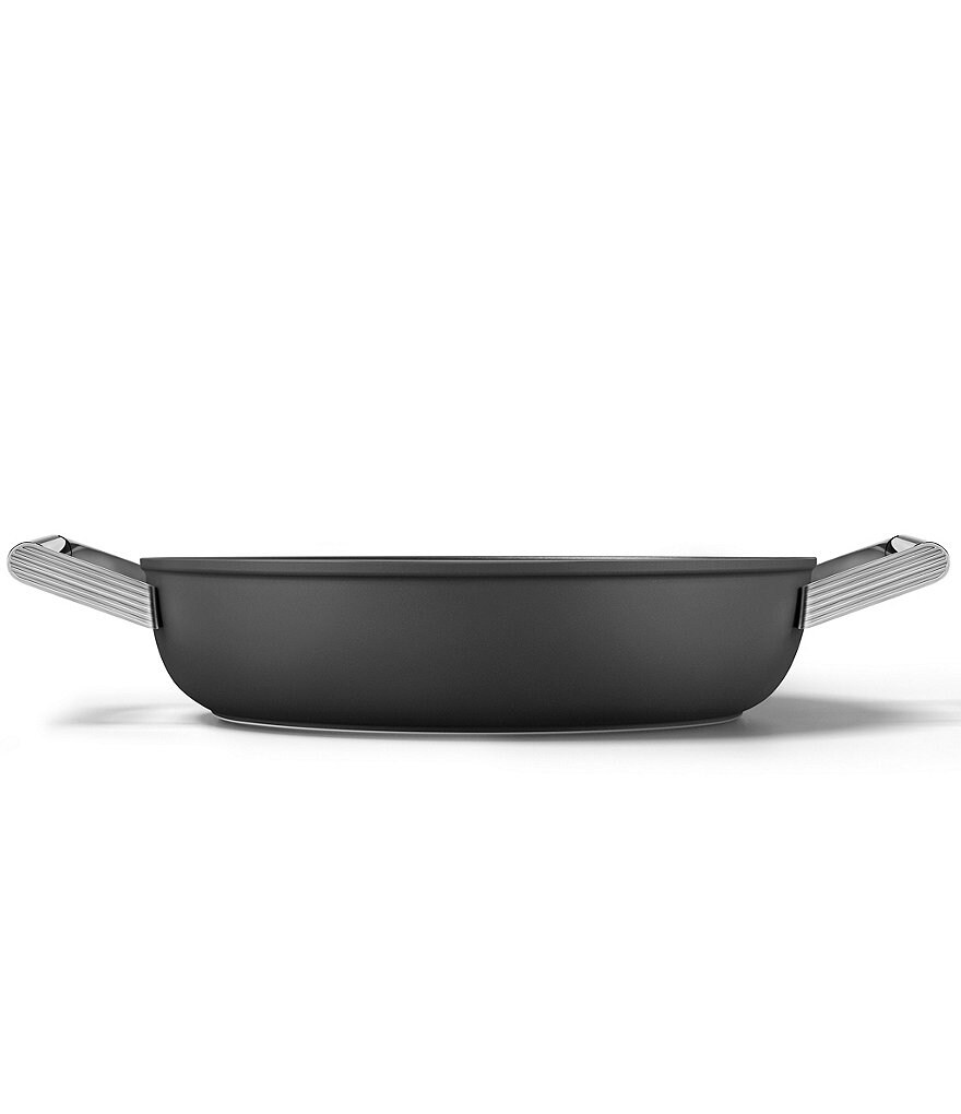 Smeg 50's Retro Style Nonstick 4-Quart Covered Saute and Brasier Pan